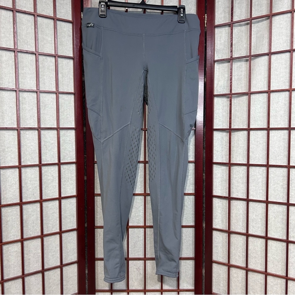 Kerrits Ice Fil Wms XL Equestrian Horse Riding Tights Pants Breeches